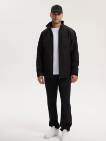 Куртка софтшелл чоловіча SHELLBOMB чорна модель 10048893 Фото