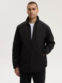 Куртка софтшелл чоловіча SHELLBOMB чорна модель 10048893 Фото