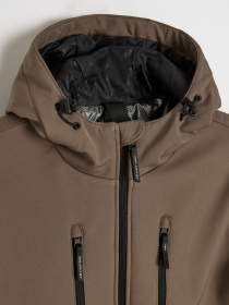 Куртка софтшелл чоловіча EVO SOFT 261 світло-коричнева модель 10048895 Фото