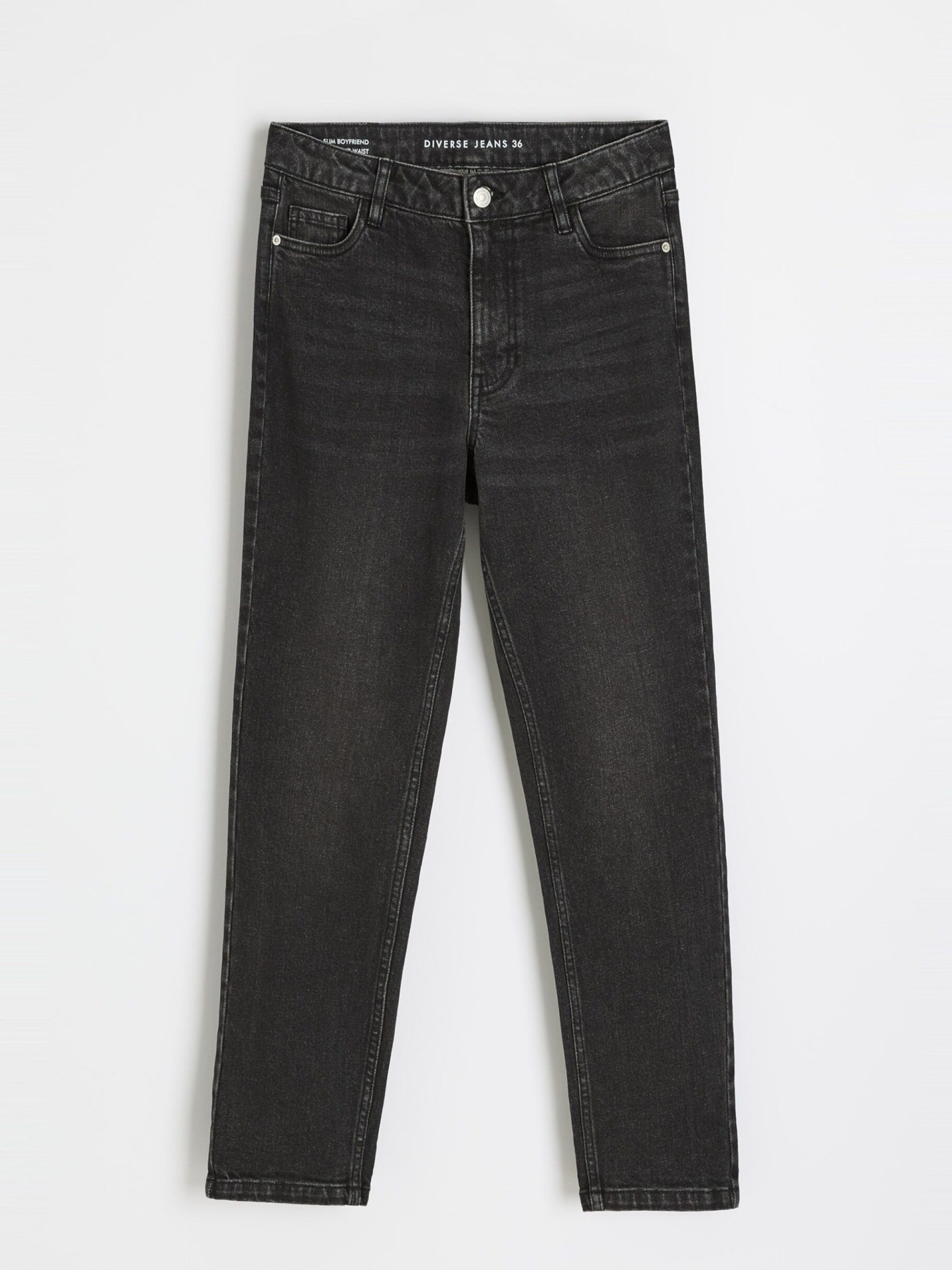 Джинсы узкие бойфренд женские WORDIS графит модель 10049383 Фото