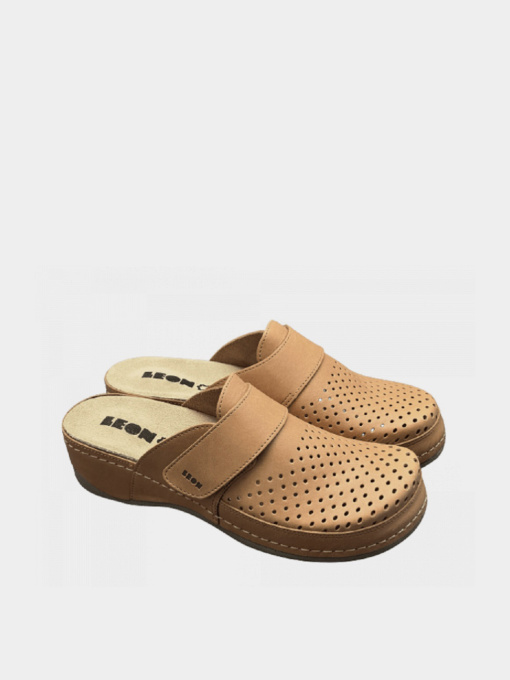 Сабо женские 2022 коричневые модель 2022-Brown Фото