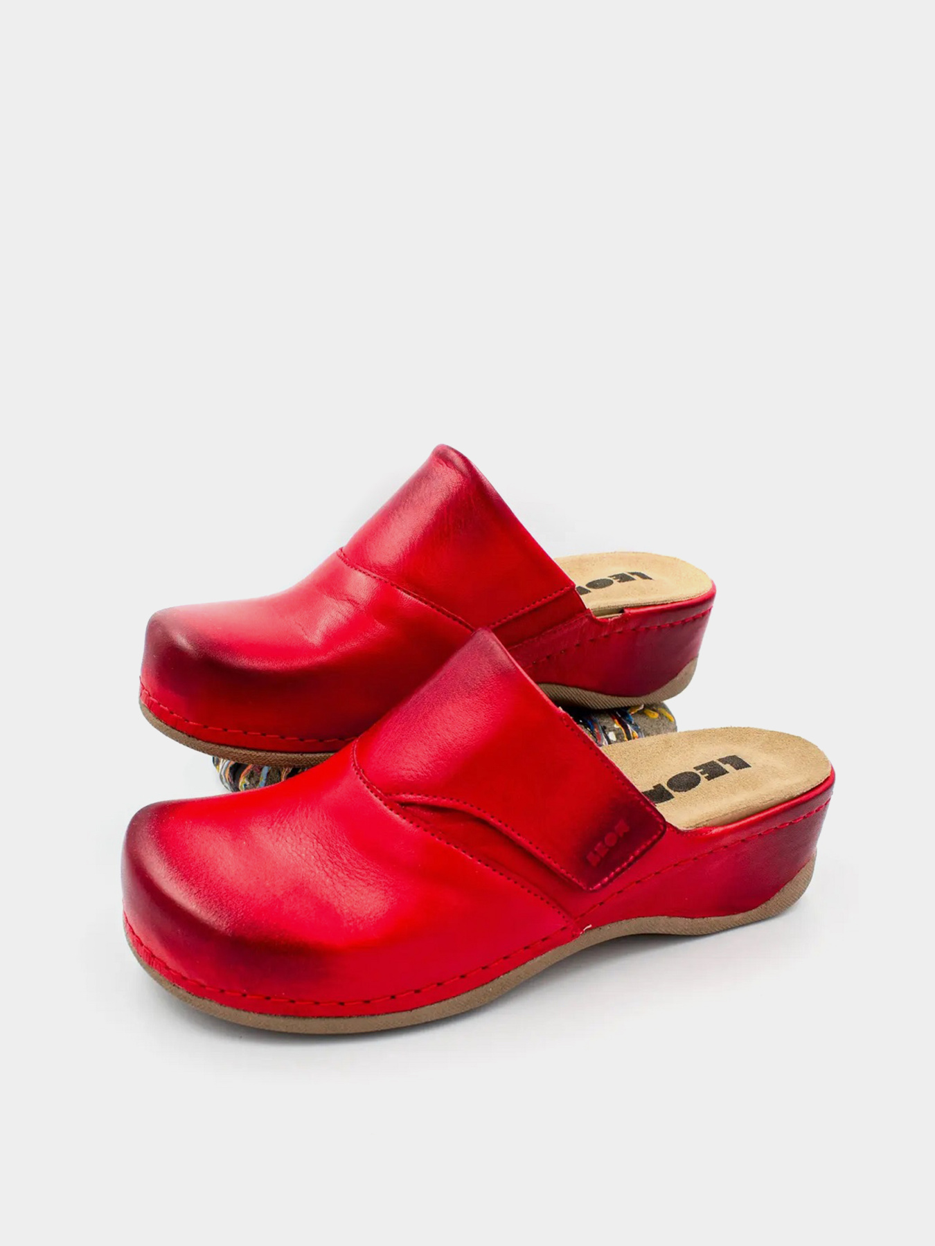 Сабо женские 2019 красные модель 2019-Red Фото