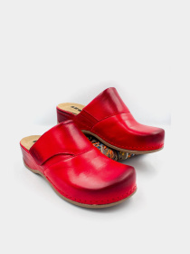 Сабо женские 2019 красные модель 2019-Red Сабо женские 2019 красные модель 2019-Red Фото