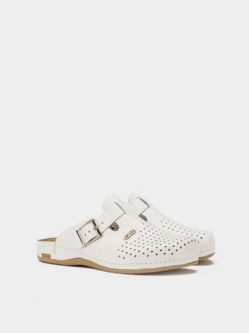 Сабо чоловічі Leon 700М білі модель 700M-White Фото