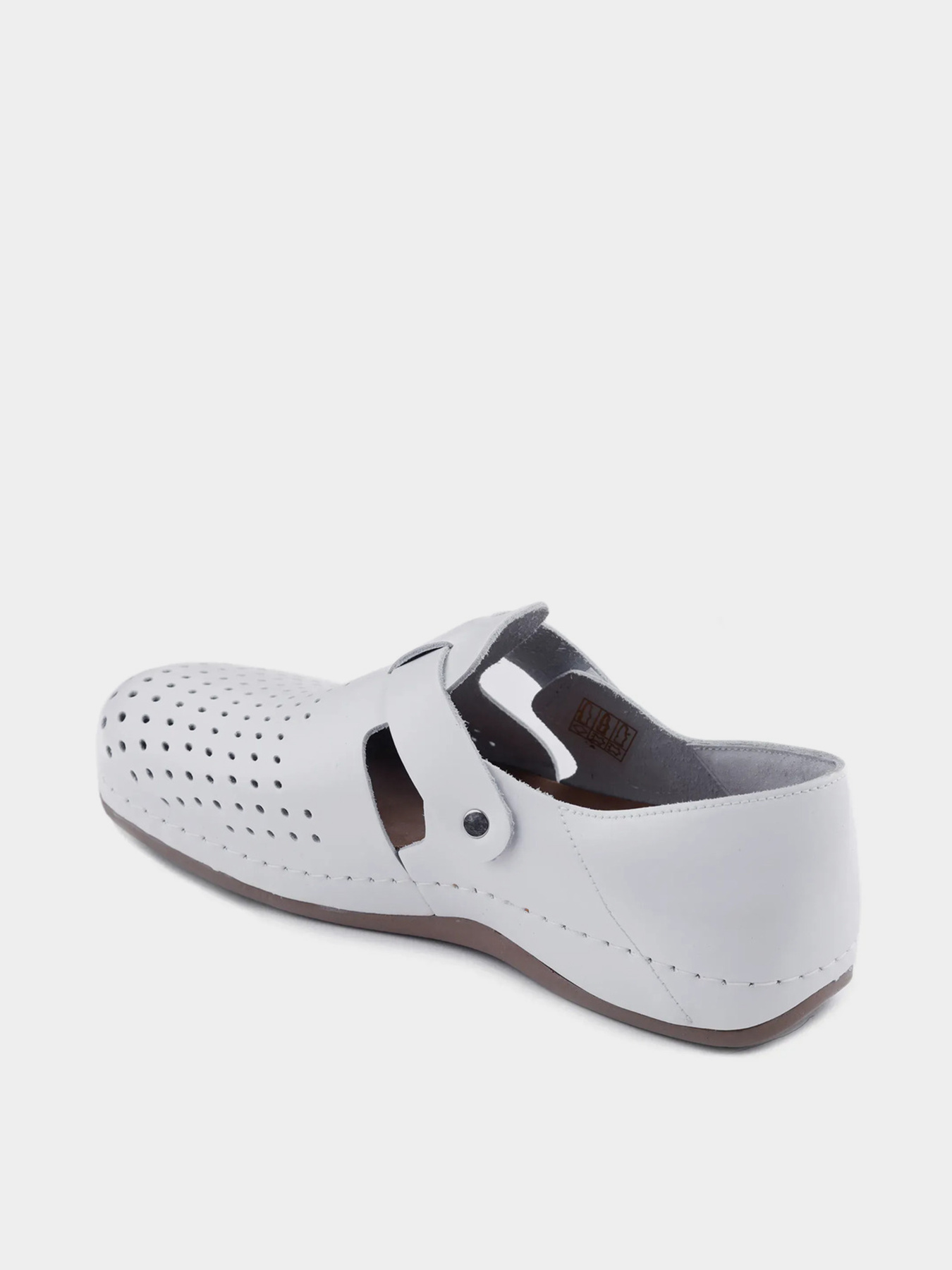 Сабо чоловічі Leon 709М білі модель 709M-White Фото