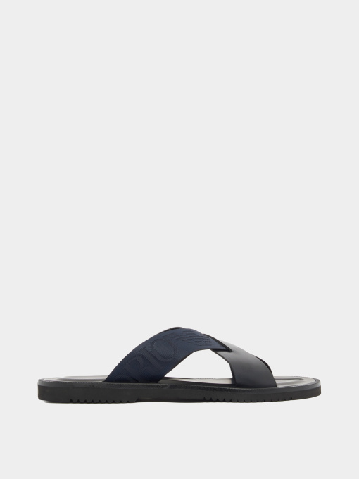 Шлёпанцы Emporio Armani модель X4P124-XN787-MB007 Фото