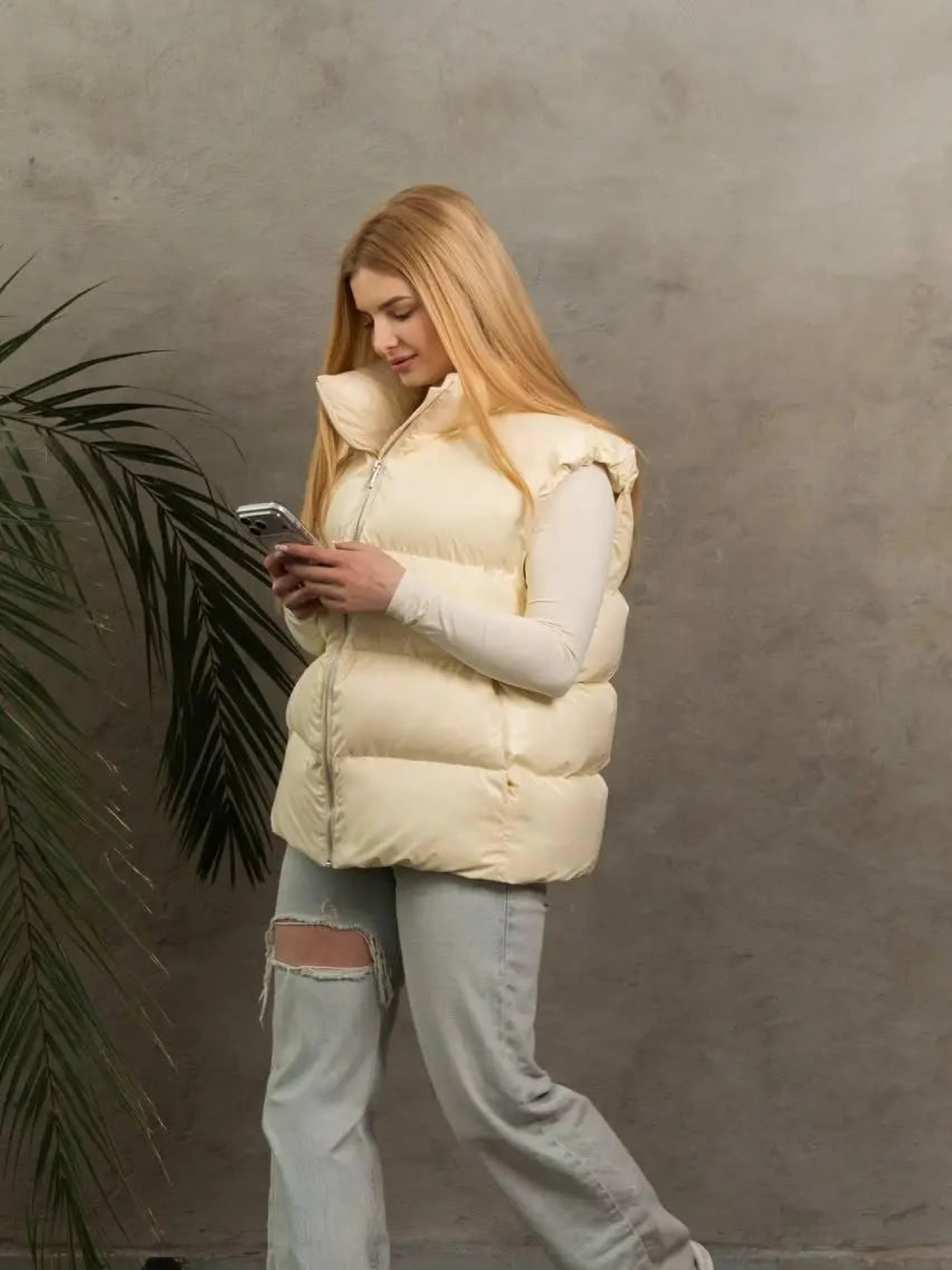 Утеплений жилет Tian модель Sky-T Фото