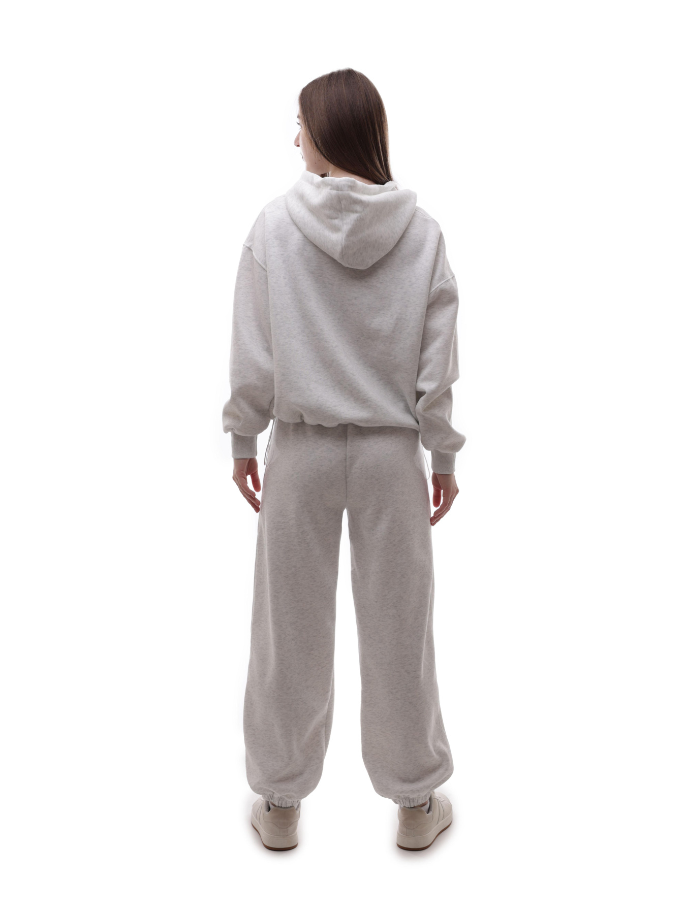 Костюм спортивный женский Светло-серый LUMO модель 701297 Фото