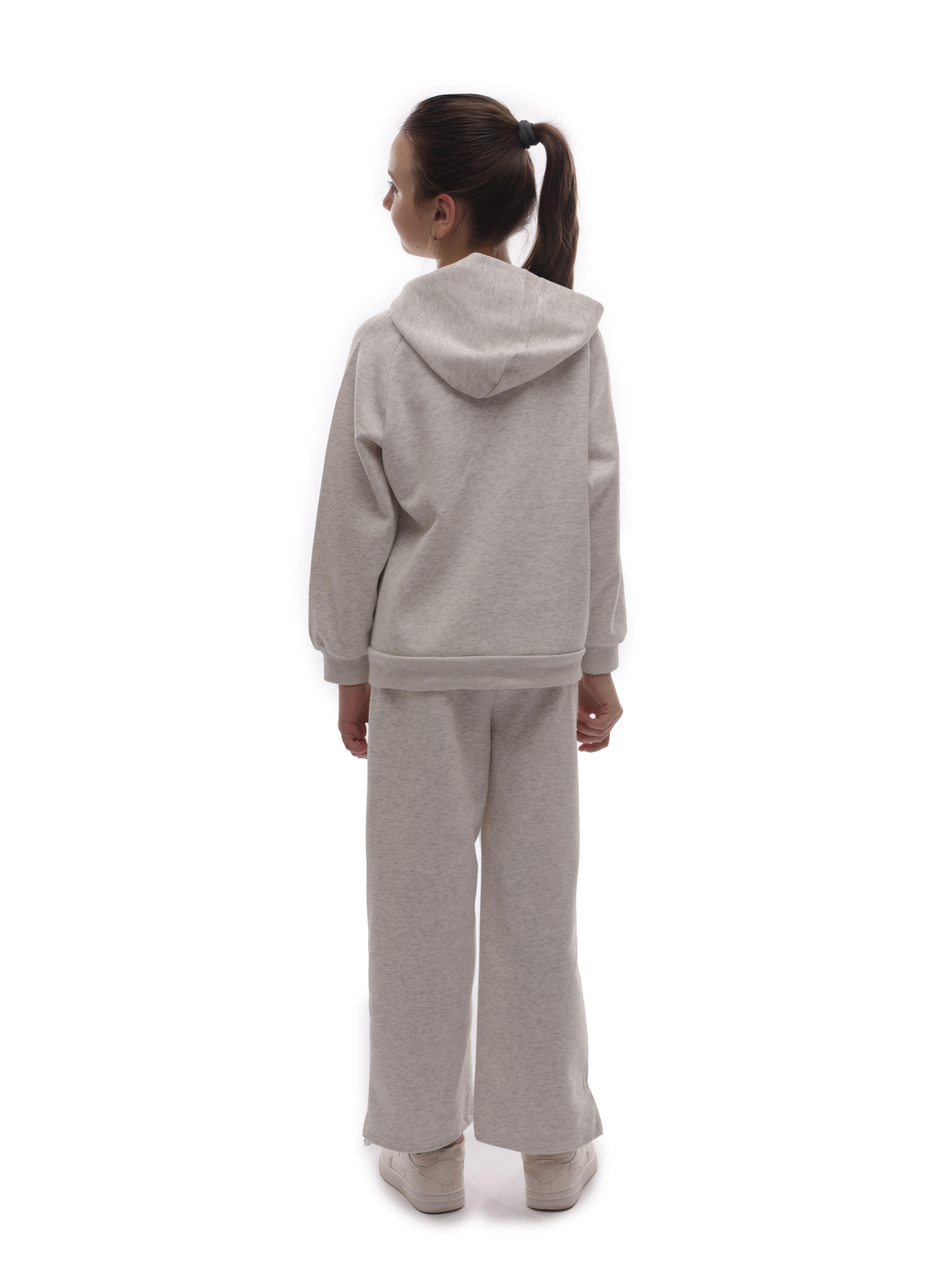 Костюм спортивний для дівчинки підлітка Світло-сірий LUMO модель 698217 Фото