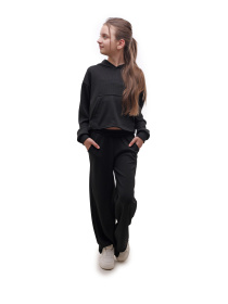 Костюм спортивный для девочки подростка Чёрный FILTEX модель 700524 Фото