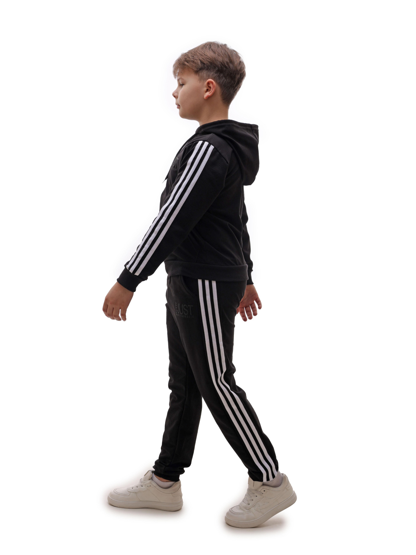 Костюм спортивный для мальчика подростка Чёрный STREAM модель 702074 Фото