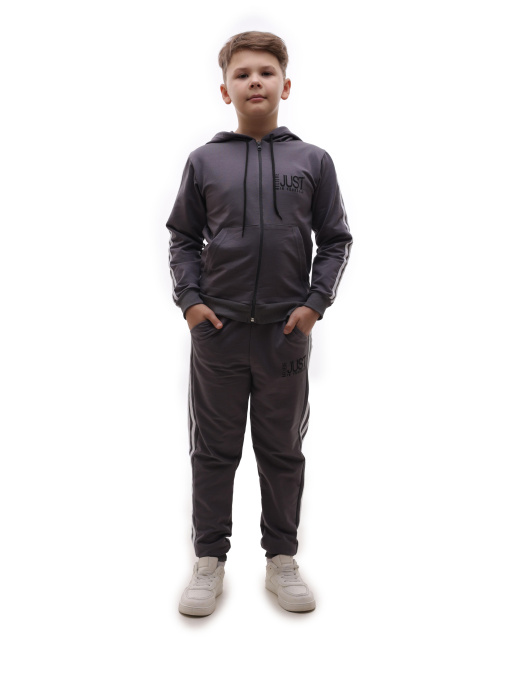 Костюм спортивный для мальчика подростка Серый STREAM модель 702075 Костюм спортивный для мальчика подростка Серый STREAM модель 702075 Фото
