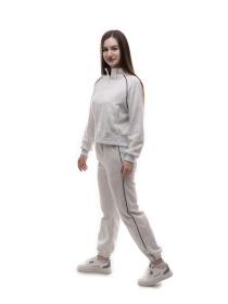 Костюм спортивний жіночий Світло-сірий STREAM модель 703047 Фото