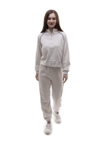Костюм спортивний жіночий Світло-сірий STREAM модель 703047 Фото
