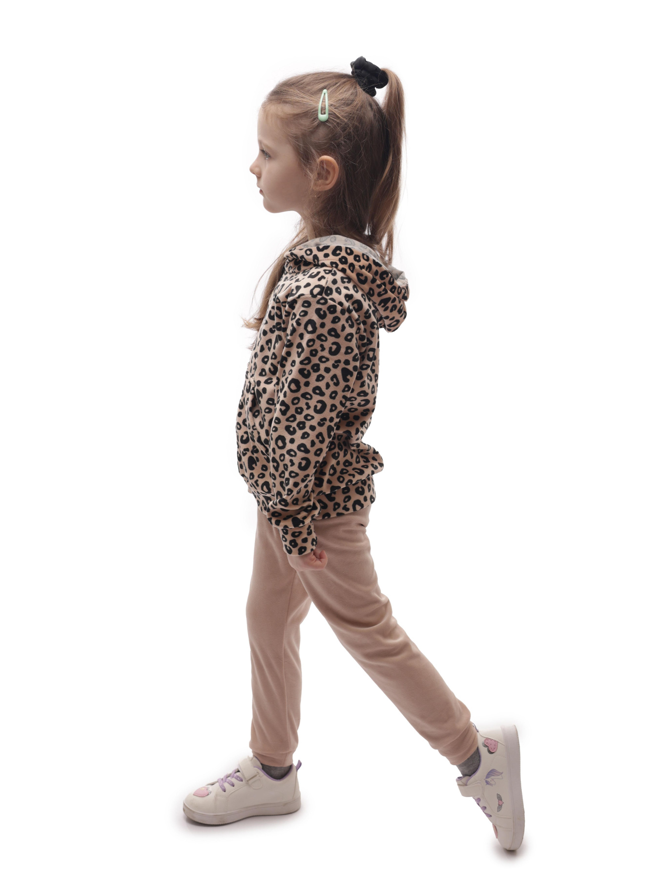 Костюм спортивний для дівчинки Бежевий STREAM модель 702674 Фото