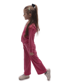Костюм спортивний для дівчинки Малиновий LUMO модель 703646 Костюм спортивний для дівчинки Малиновий LUMO модель 703646 Фото