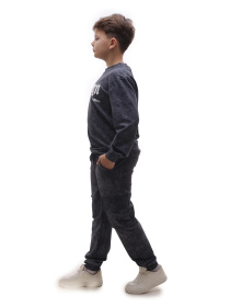 Костюм спортивний для хлопчика підлітка Темно-сірий STREAM модель 712466 Фото