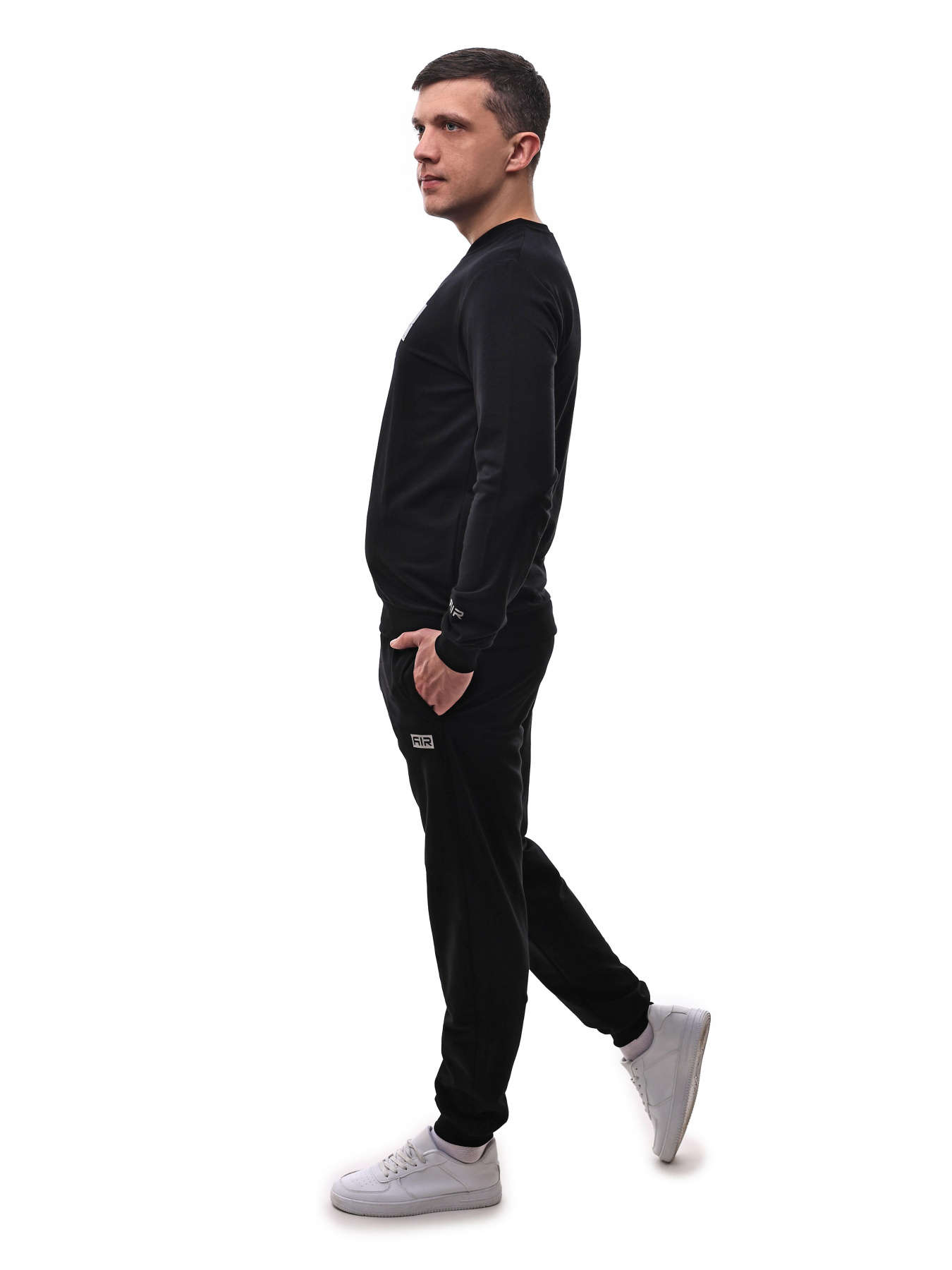 Костюм спортивный мужской Чёрный LUMO модель 700699 Фото