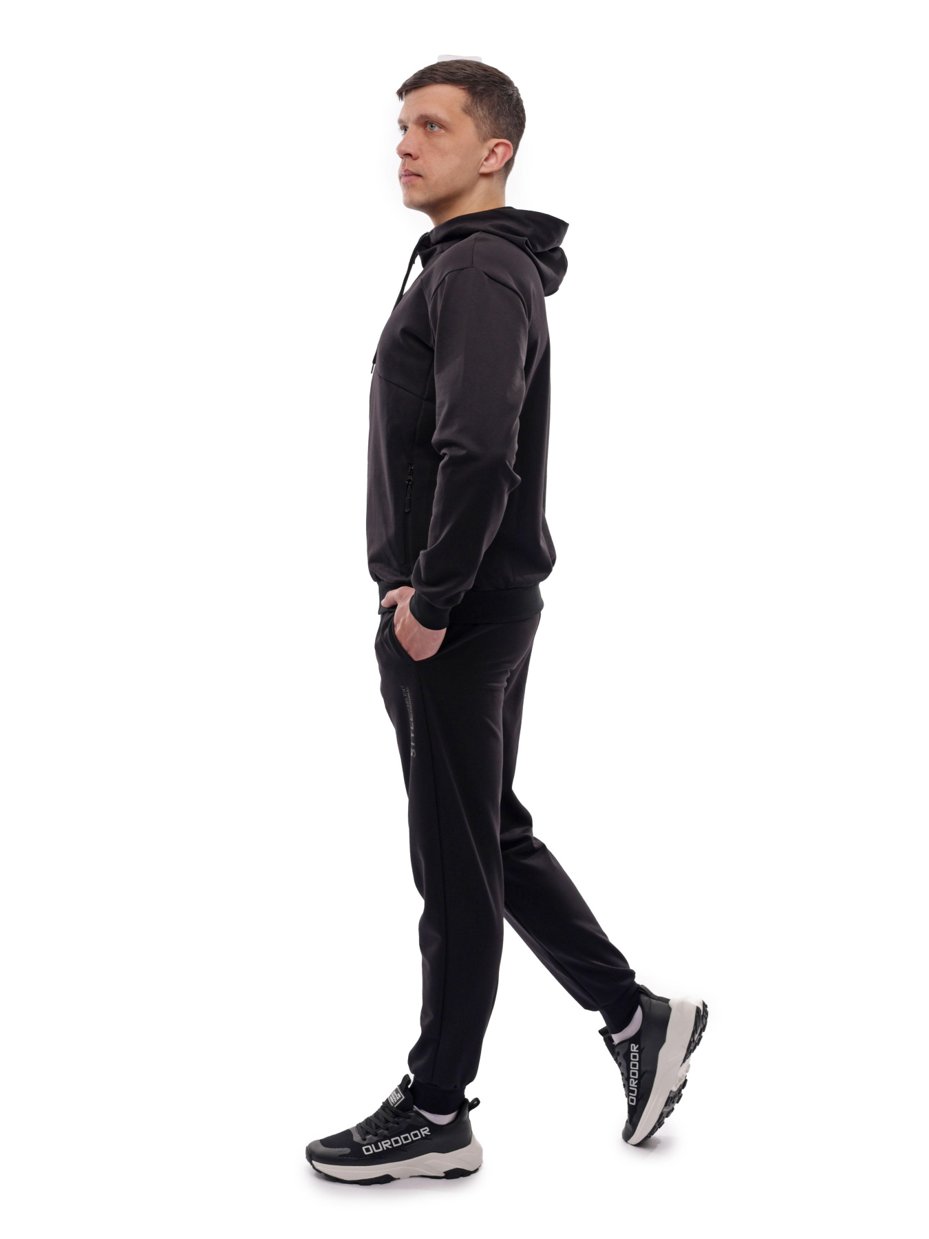 Костюм спортивный мужской Чёрный STREAM модель 699978 Фото