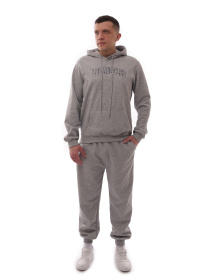 Костюм спортивний чоловічий Світло-сірий STREAM модель 701452 Фото