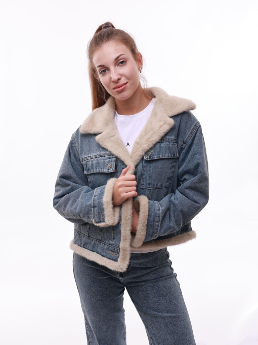 Куртка джинсовая женская Синий STREAM модель 686215 Фото