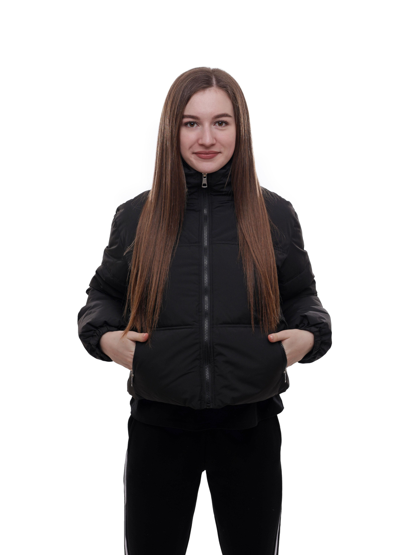 Куртка демисезонная женская Чёрный STREAM модель 700538 Фото