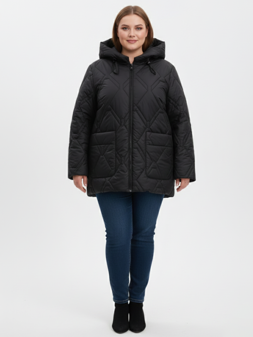 Куртка демисезонная женская Чёрный STREAM модель 704281 Куртка демисезонная женская Чёрный STREAM модель 704281 Фото