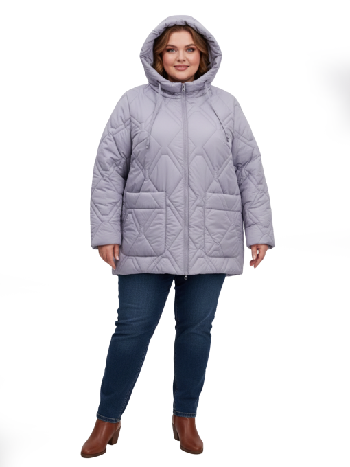 Куртка демісезонна жіноча Світло-сірий STREAM модель 704283 Фото