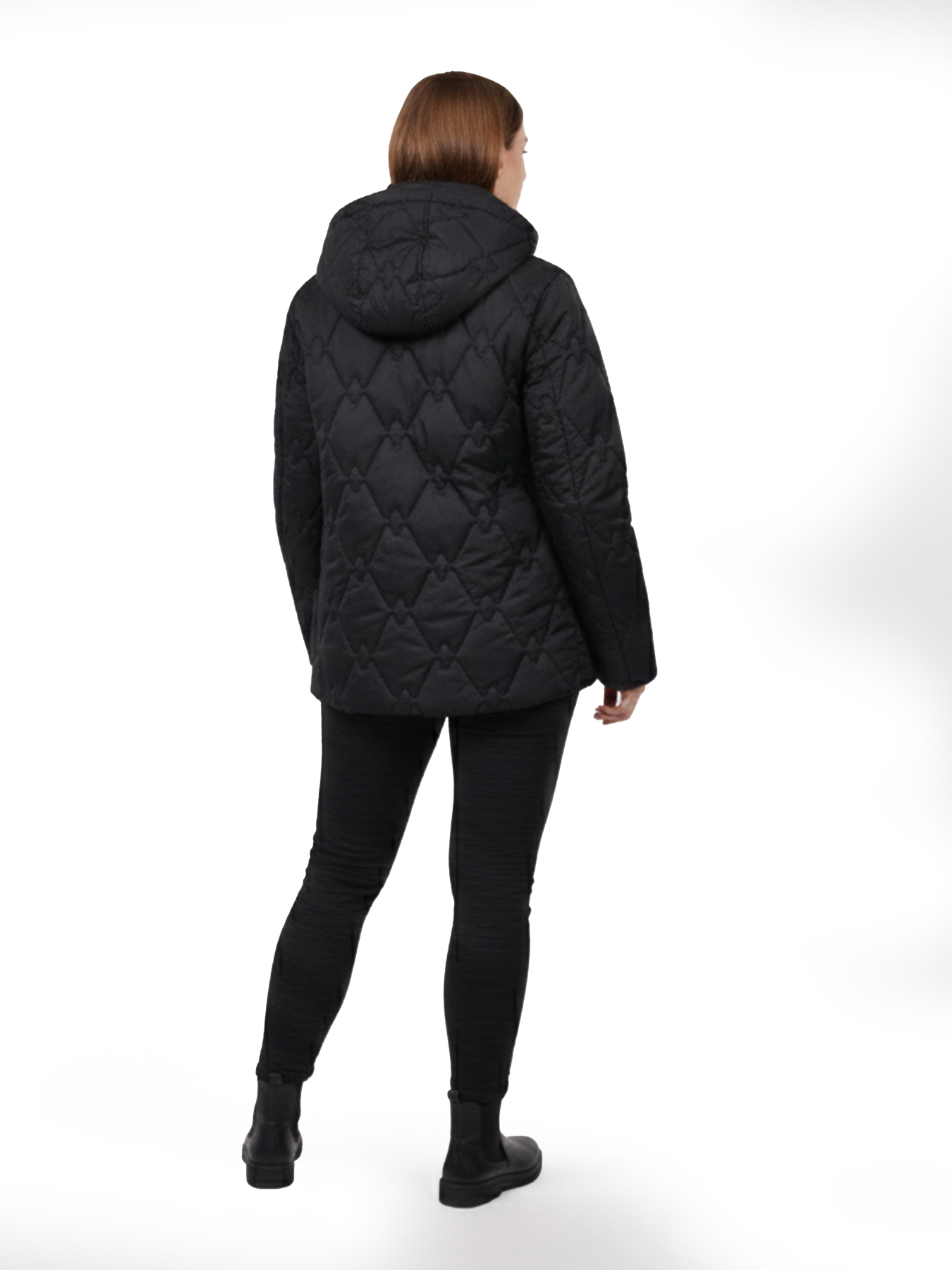 Куртка демисезонная женская Чёрный LUMO модель 704308 Фото