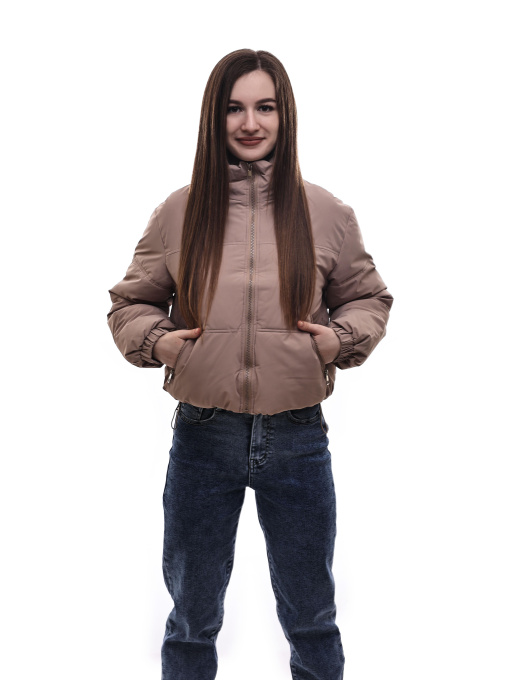 Куртка демісезонна жіноча Бежевий STREAM модель 700536 Фото