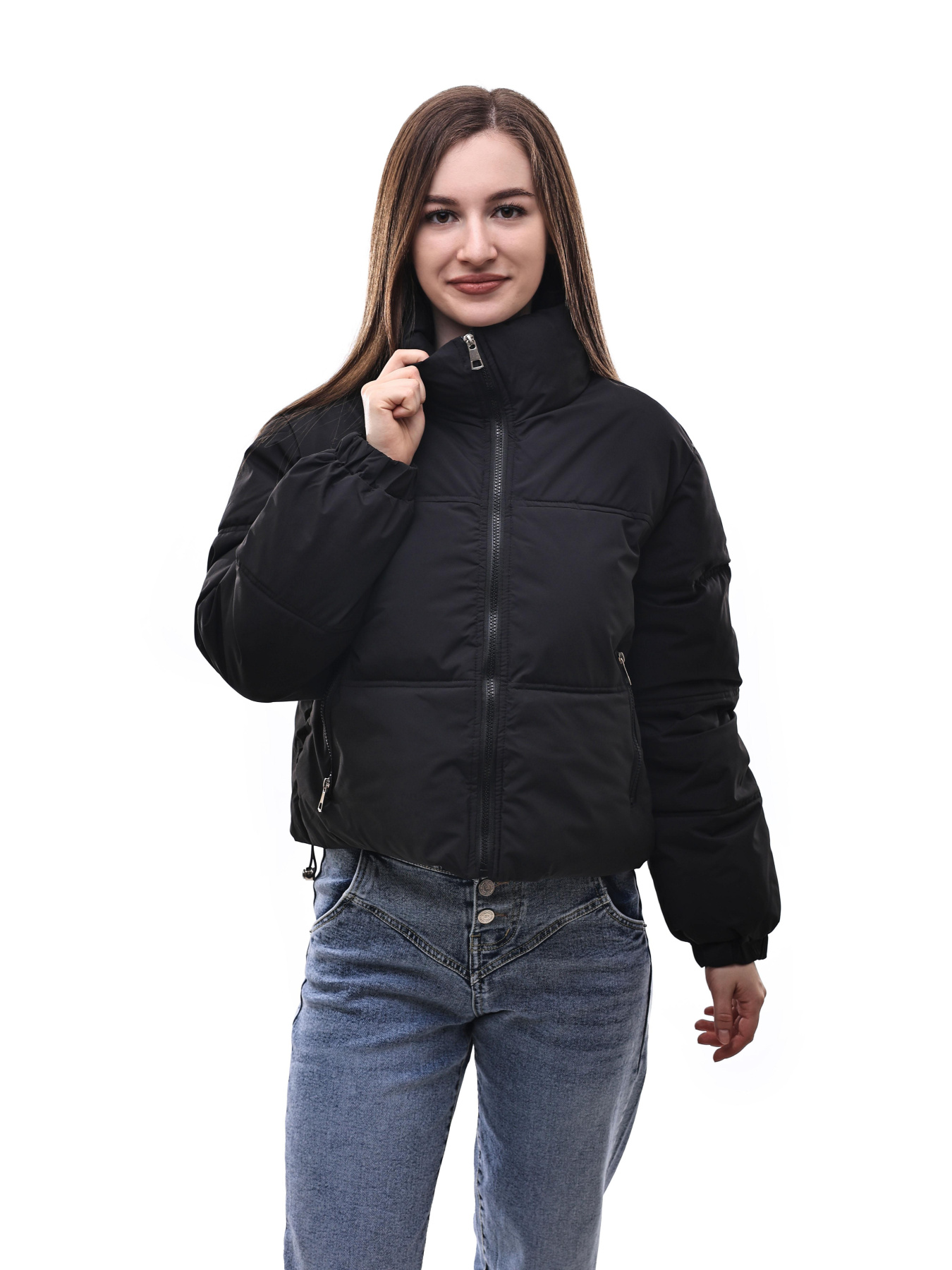 Куртка демисезонная женская Чёрный STREAM модель 701249 Фото