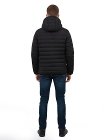 Куртка демісезонна для хлопчика підлітка Чорний LUMO модель 717934 Фото