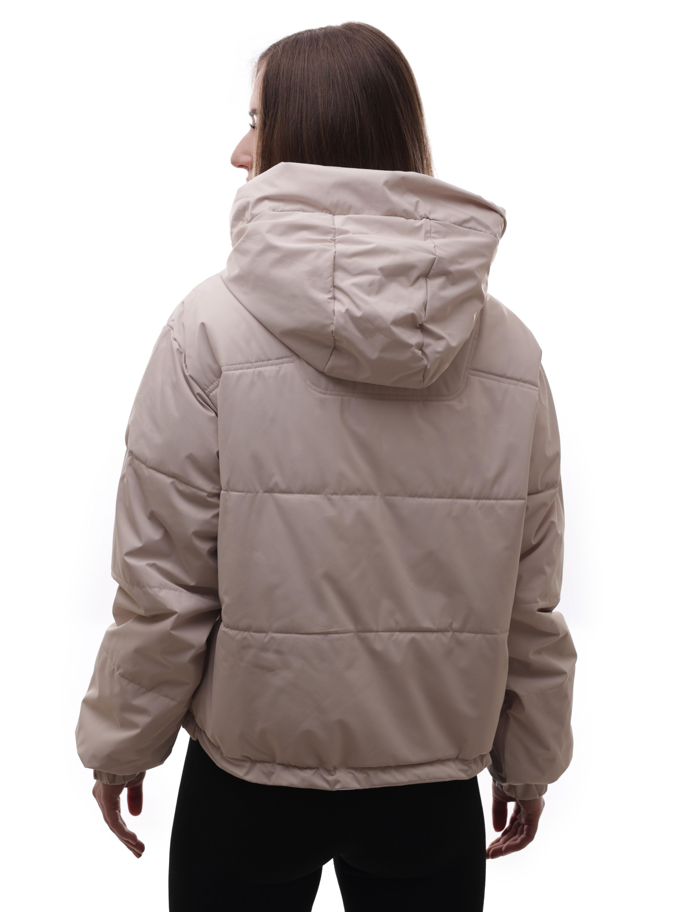 Куртка демисезонная женская Бежевый LUMO модель 698219 Фото
