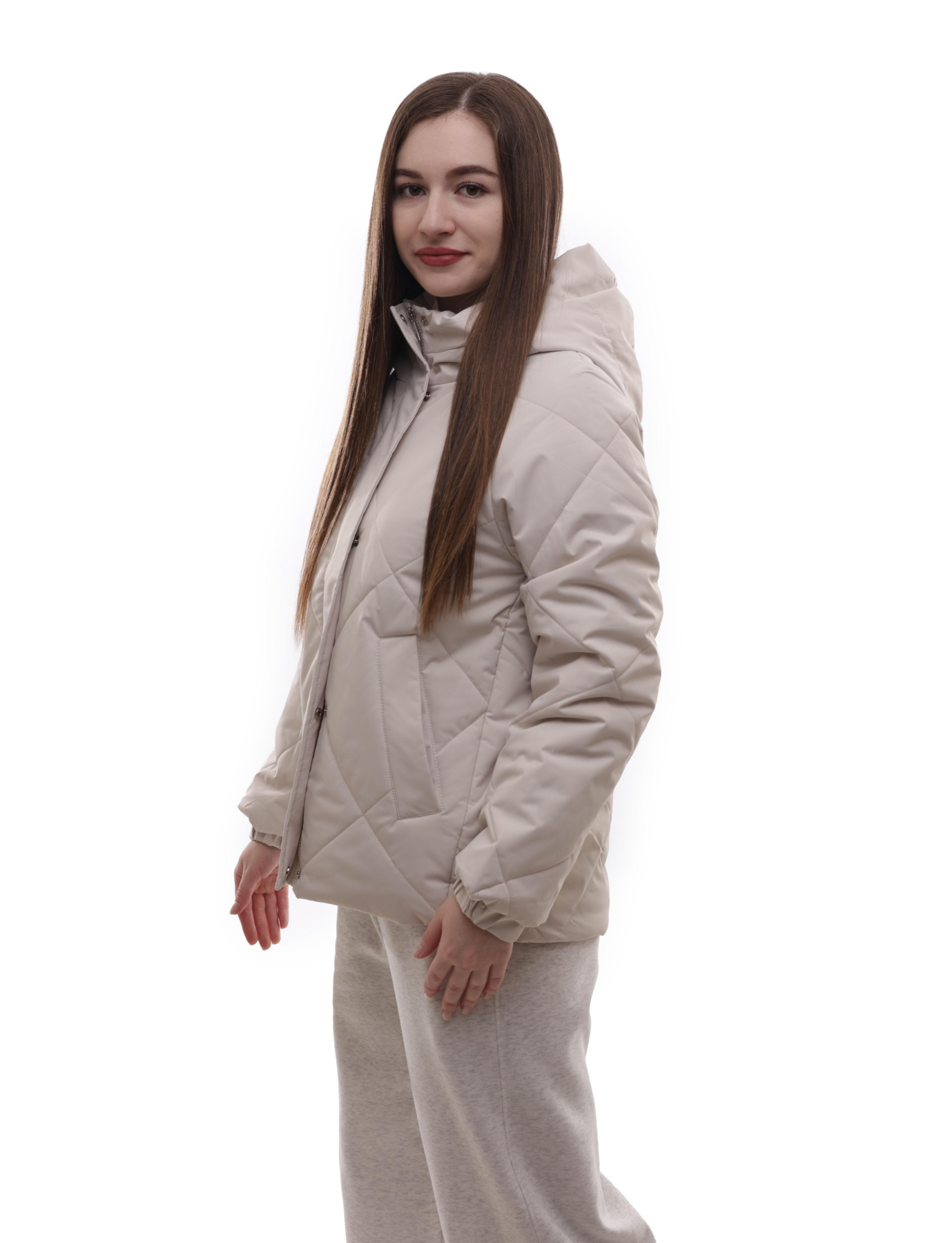 Куртка демісезонна жіноча Бежевий STREAM модель 699149 Фото