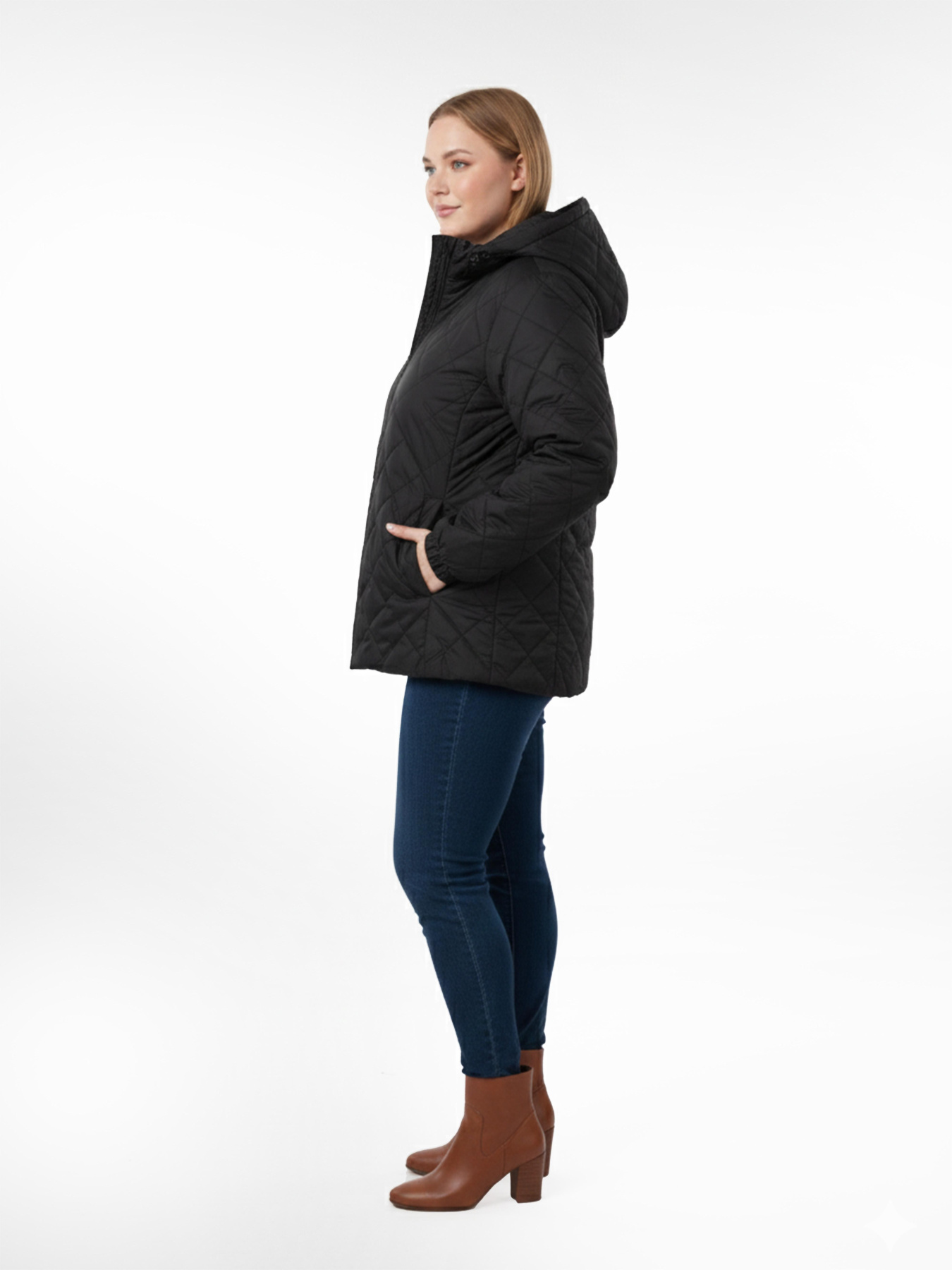 Куртка демисезонная женская Чёрный LUMO модель 702813 Фото