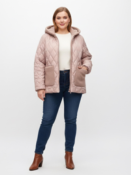 Куртка демисезонная женская Бежевый STREAM модель 705768 Куртка демисезонная женская Бежевый STREAM модель 705768 Фото