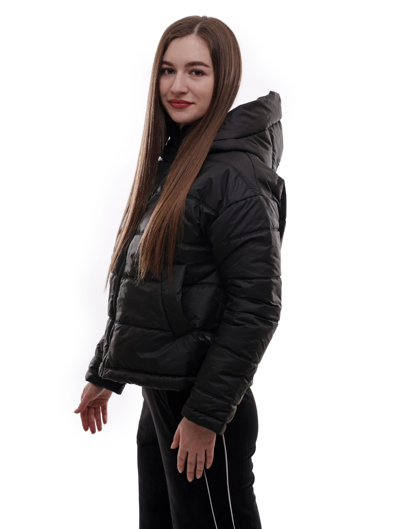 Куртка демисезонная женская Чёрный STREAM модель 710759 Фото