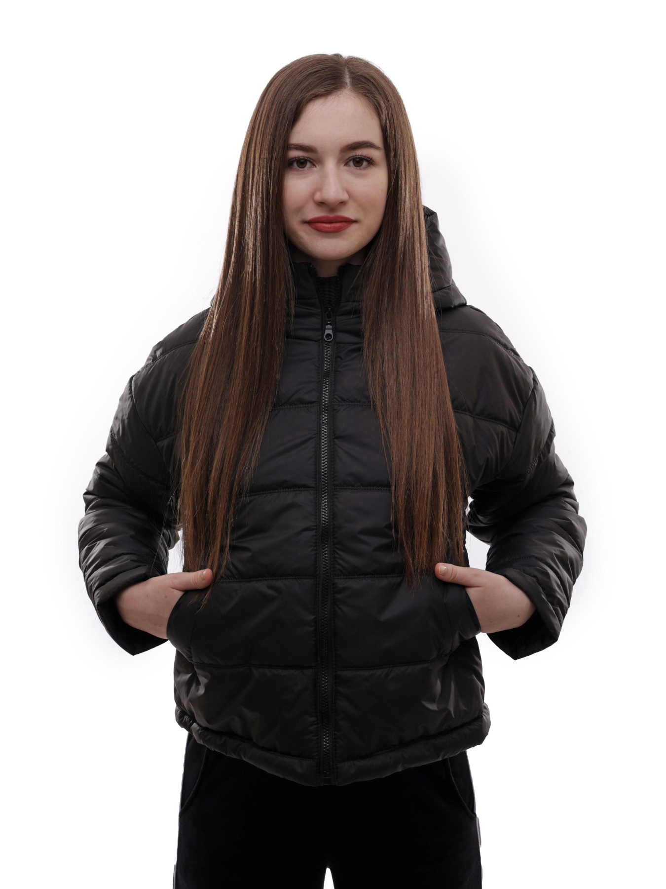 Куртка демисезонная женская Чёрный STREAM модель 710759 Фото