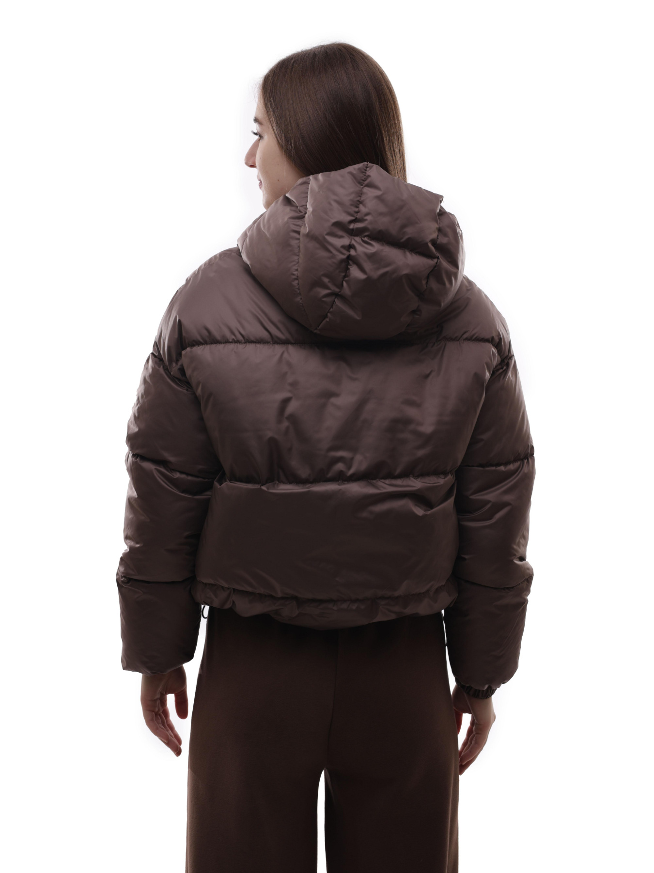 Куртка демисезонная женская Тёмно-коричневый STREAM модель 717042 Фото