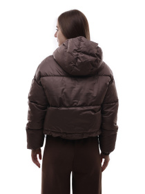 Куртка демисезонная женская Тёмно-коричневый STREAM модель 717042 Фото