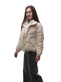 Куртка демисезонная женская Молочный STREAM модель 698907 Фото