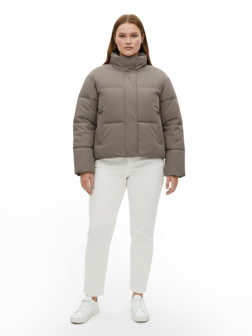 Куртка демисезонная для девочки подростка Бежевый STREAM модель 699156 Фото