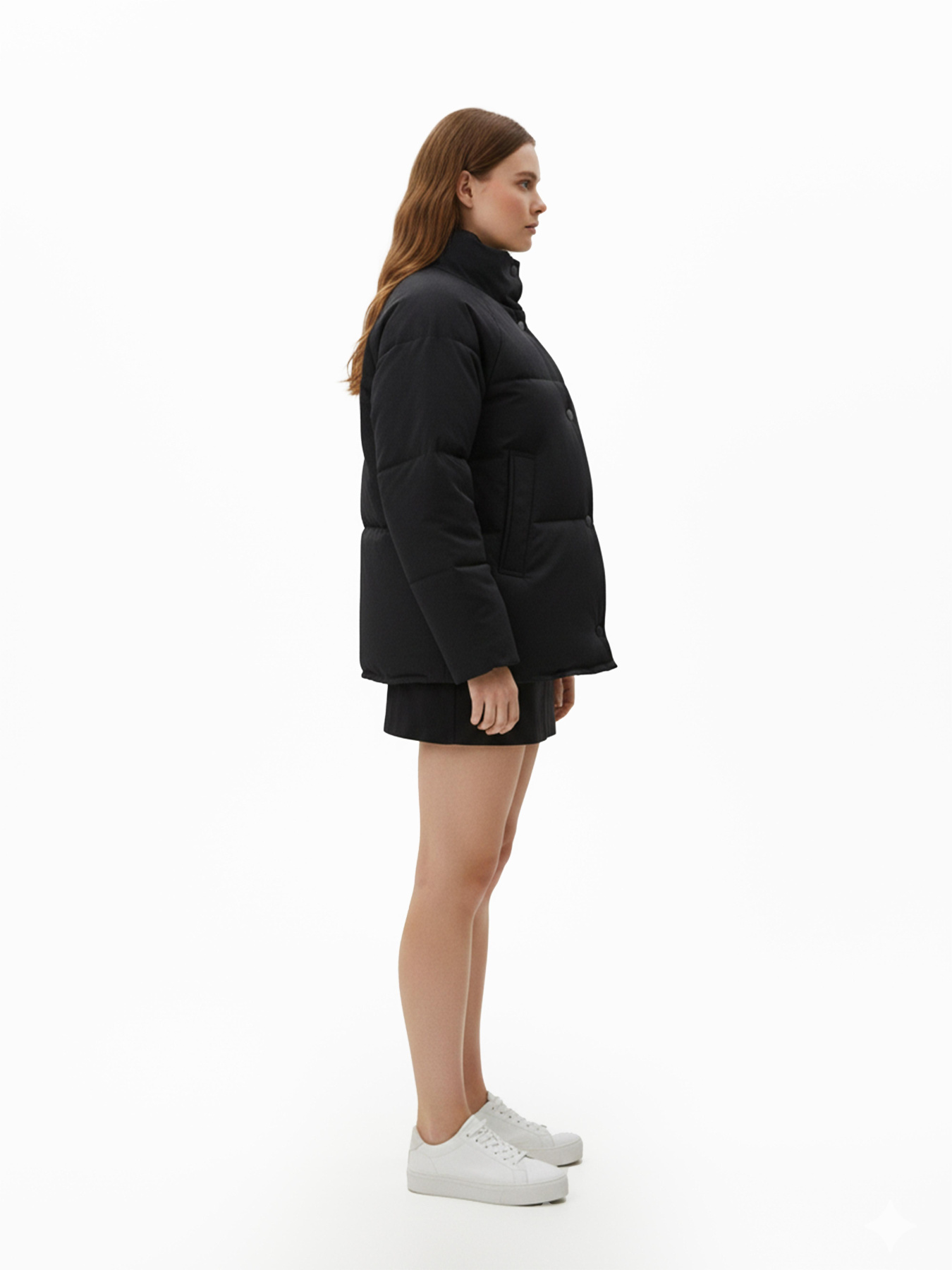 Куртка демісезонна для дівчинки підлітка Чорний STREAM модель 699158 Фото