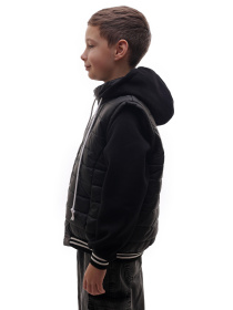 Куртка демісезонна для хлопчика підлітка Світло-сірий LUMO модель 702733 Фото