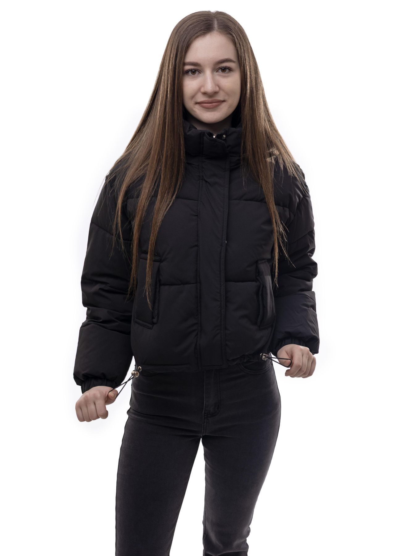 Куртка демисезонная женская Чёрный STREAM модель 700338 Фото