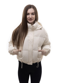 Куртка демисезонная женская Молочный STREAM модель 700339 Фото