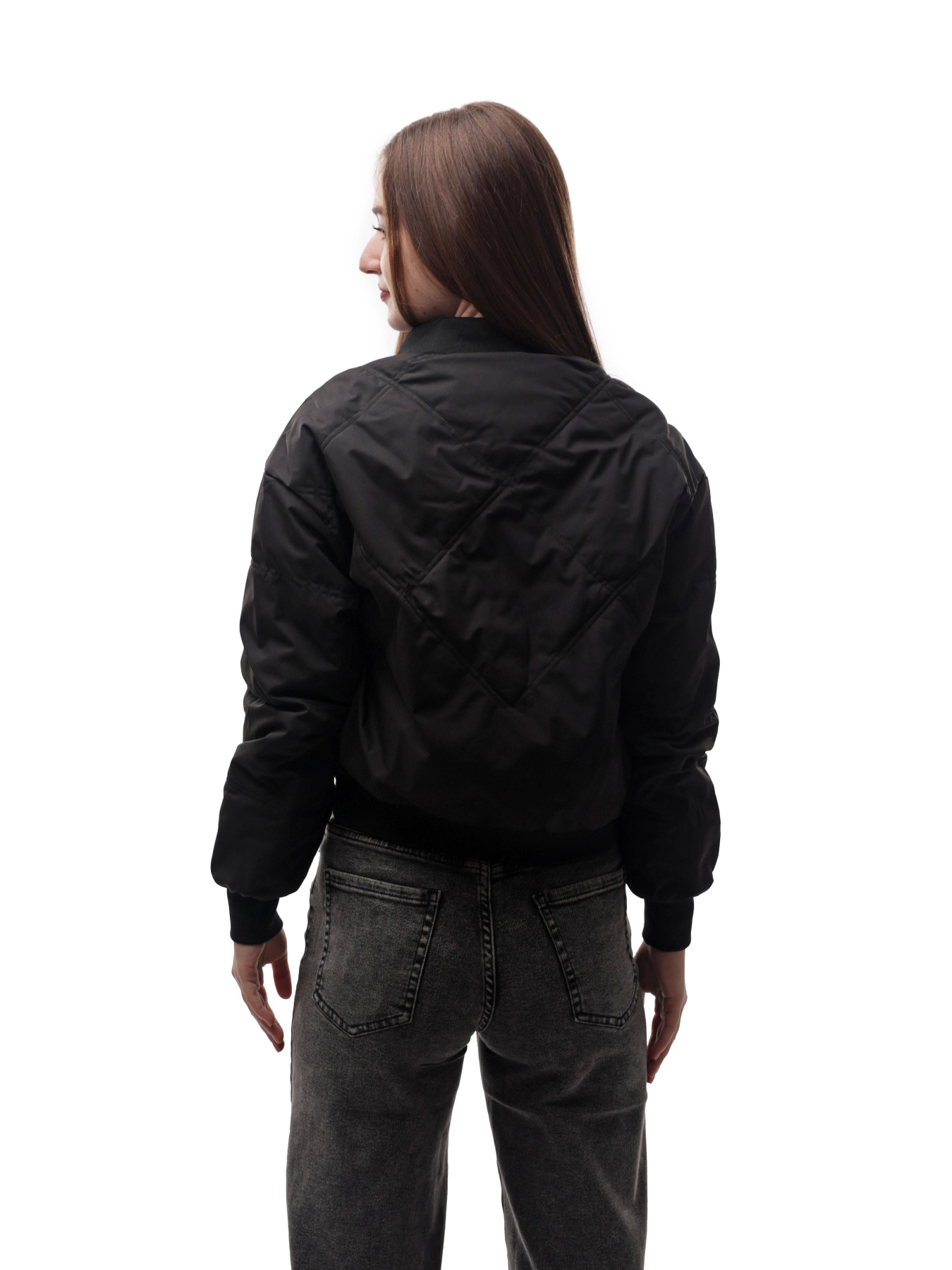 Куртка демисезонная женская Чёрный LUMO модель 701365 Фото