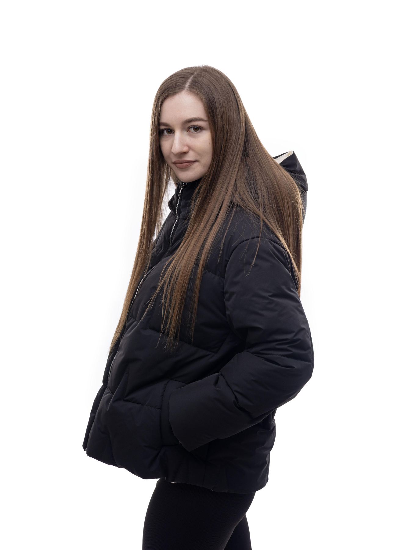 Куртка демисезонная женская Чёрный LUMO модель 705444 Фото