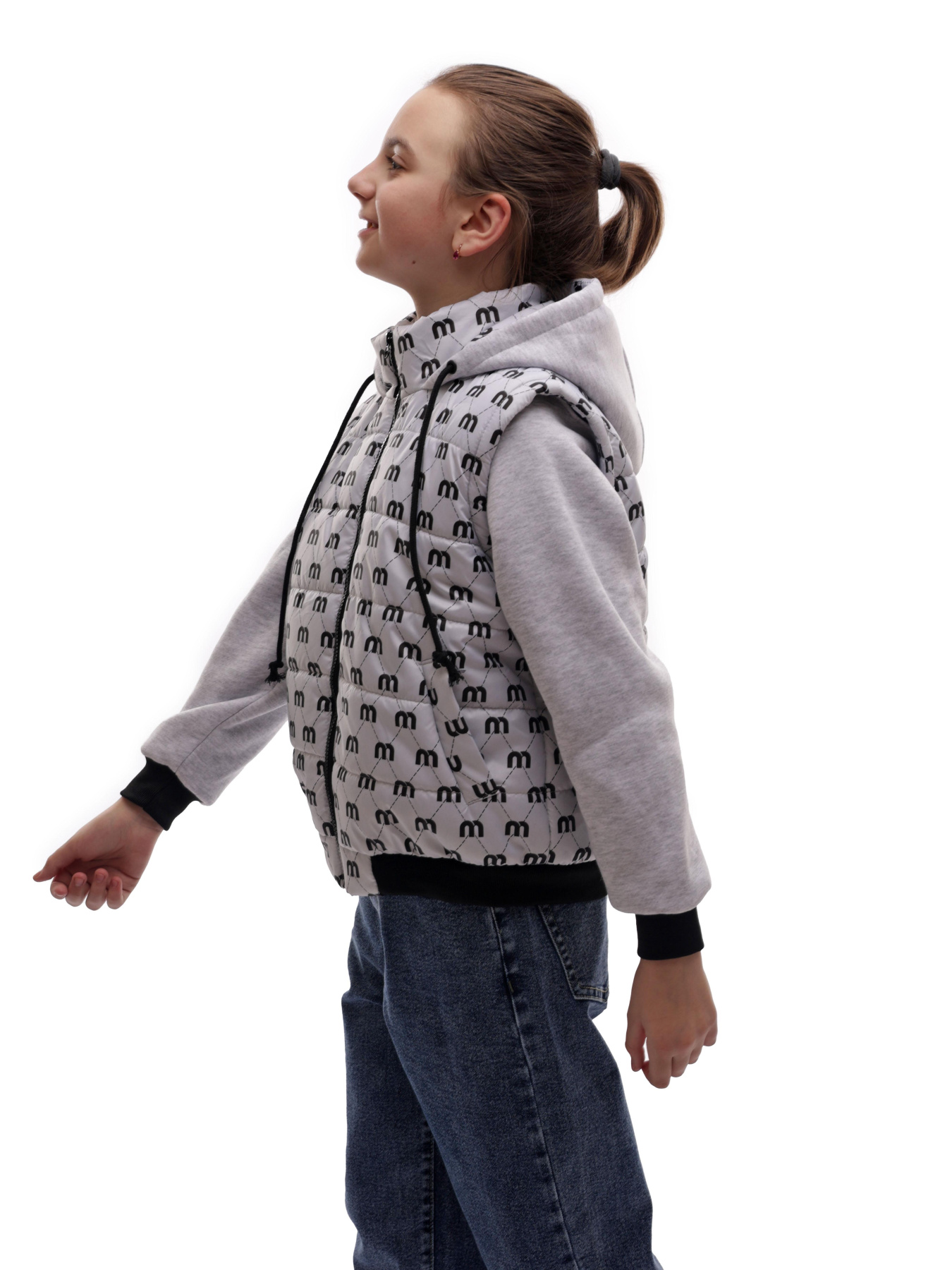 Куртка демісезонна для дівчинки підлітка Молочний STREAM модель 712124 Фото