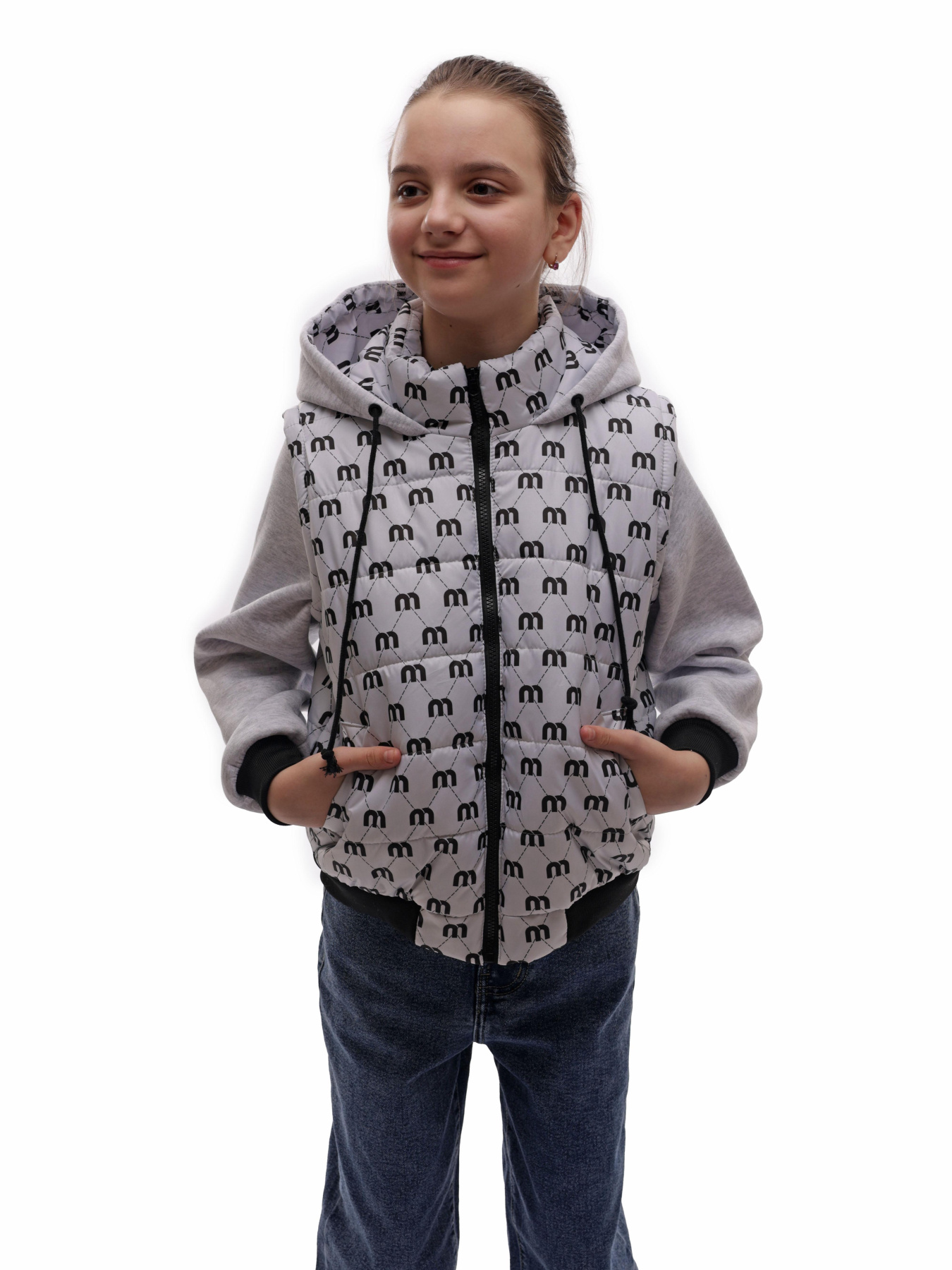 Куртка демісезонна для дівчинки підлітка Молочний STREAM модель 712124 Фото